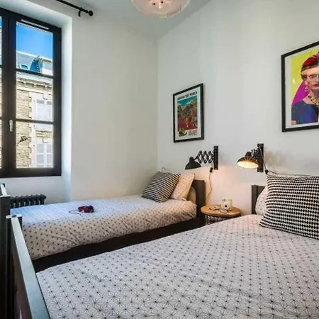 London Avenue Keyweek Center With Balcony And Parking Daire Biarritz